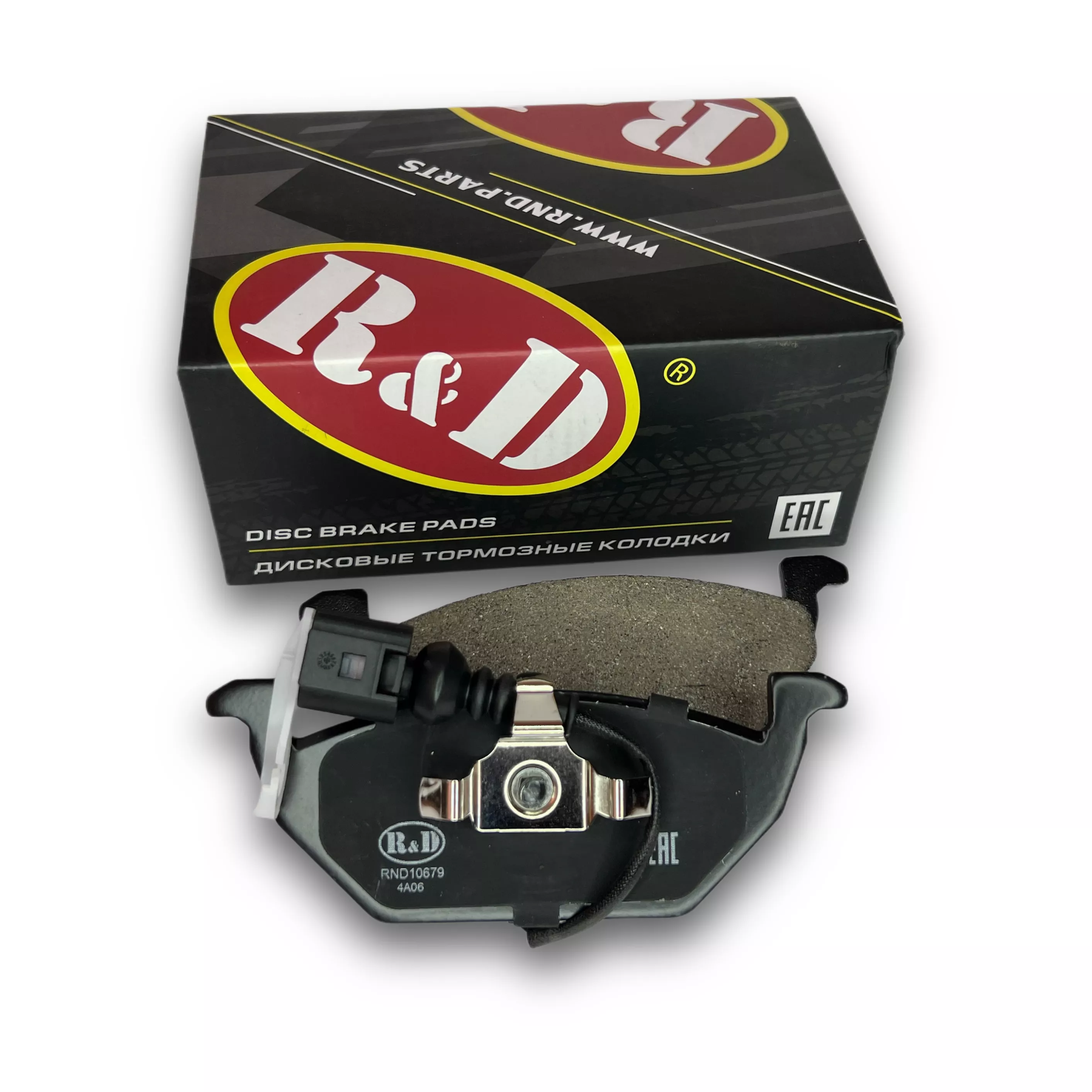 Тормозные колодки R&D AUDI A2, A3 I,II, SKODA FABIA, OCTAVIA, ROOMSTER , VW GOLF IV,V, VW JETTA V,VI