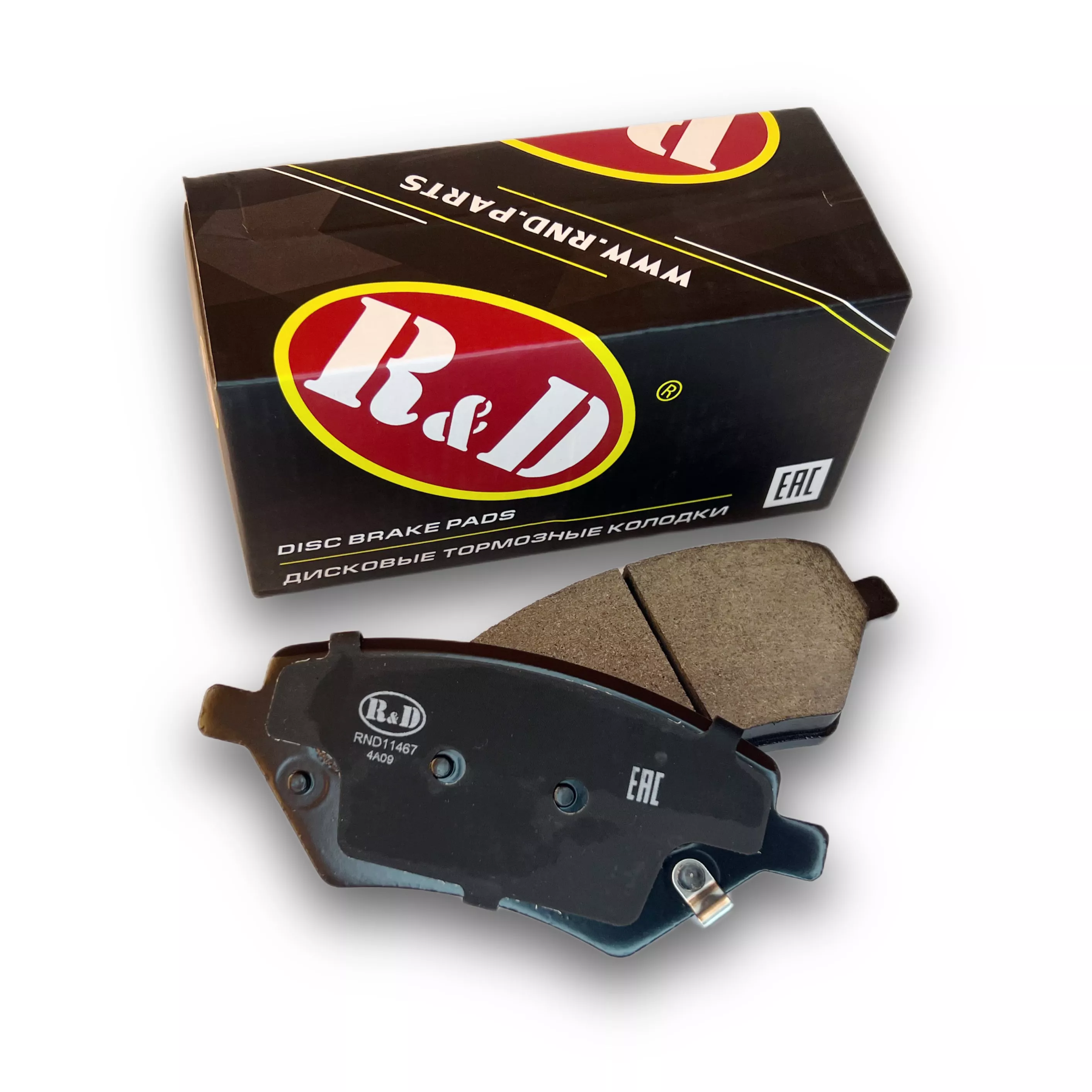 Тормозные колодки R&D СHERY TIGGO 4, СHERY TIGGO 7, СHERY TIGGO 8, СHERY TIGGO 8 PRO