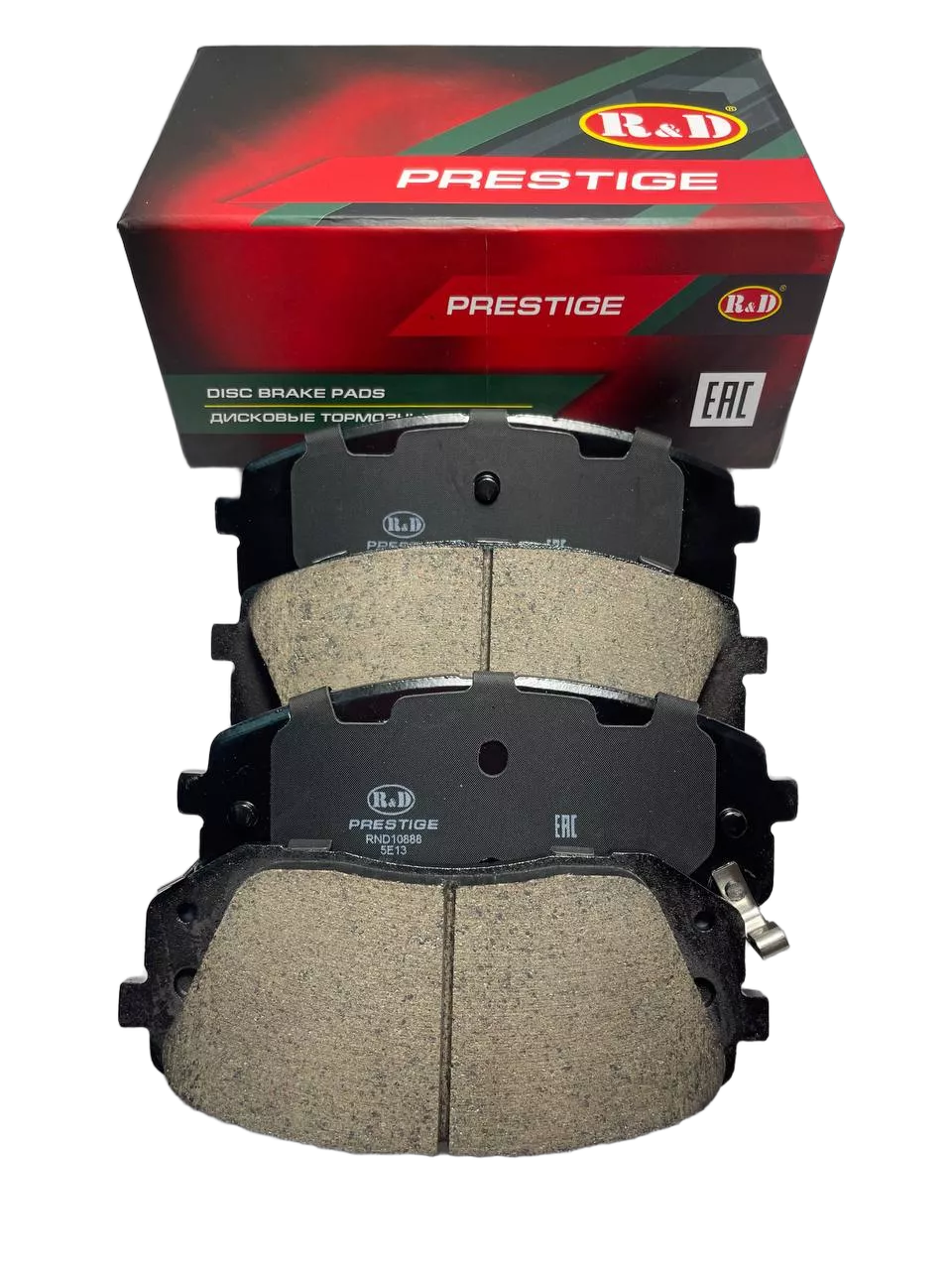 Тормозные колодки R&D (серия PRESTIGE) HYUNDAI I40, IX35, TUCSON II,III, KIA OPTIMA IV, SOUL II, SPORTAGE III,IV, перед