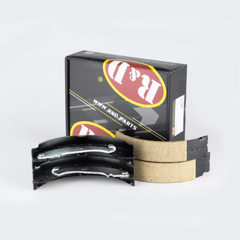 Тормозные колодки барабанные  R&D PEUGEOT 206, PEUGEOT 306, RENAULT CLIO II, RENAULT LOGAN, RENAULT SYMBOL/THALIA, RENAULT TWINGO