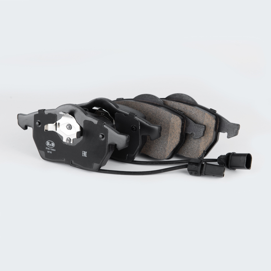 Тормозные колодки R&D AUDI A4, A6, VW GOLF IV, VW PASSAT V, SKODA SUPERB, SEAT EXEO