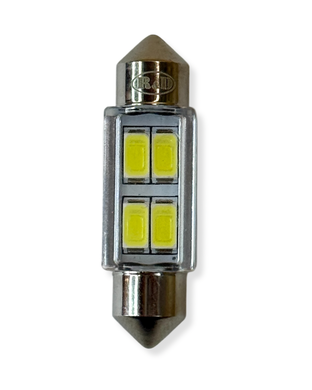 Лампа светодиодная T11X36 C5W 2шт, автомобильные лед лампы Festoon 660-Festoon 10-18 V, 75 лм, 0,8 Вт, 6000 K комплект 2 шт