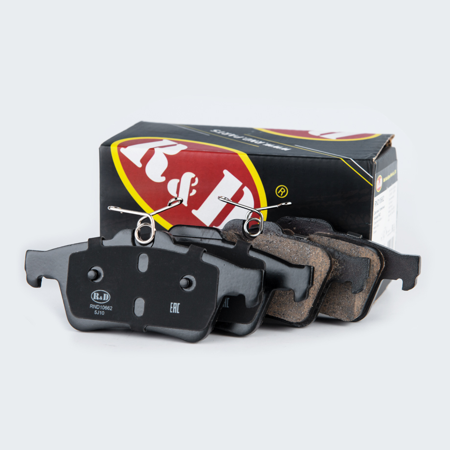 Тормозные колодки R&D FORD FOCUS II, FOCUS III, MAZDA 3, VOLVO S40 II, V40, V50