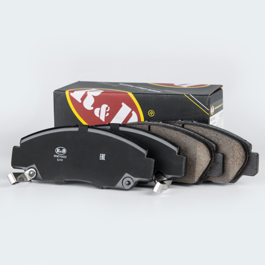 Тормозные колодки R&D HONDA ACCORD VII, HONDA CIVIC VII,VIII,IX, HONDA FR-V, ACURA TL III, ACURA TSX