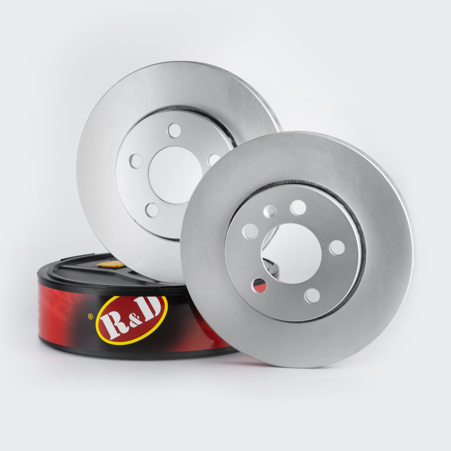 Тормозные диски передние Volkswagen Polo IV, V, Skoda Fabia I, II, III, Rapid I с покрытием GEOMET